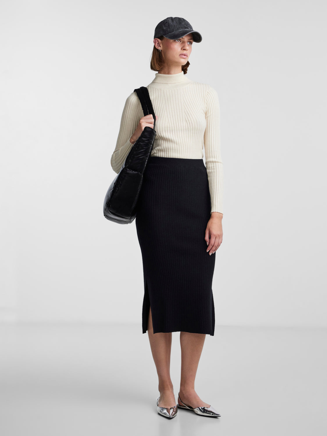 PCCRISTA Skirt - Black